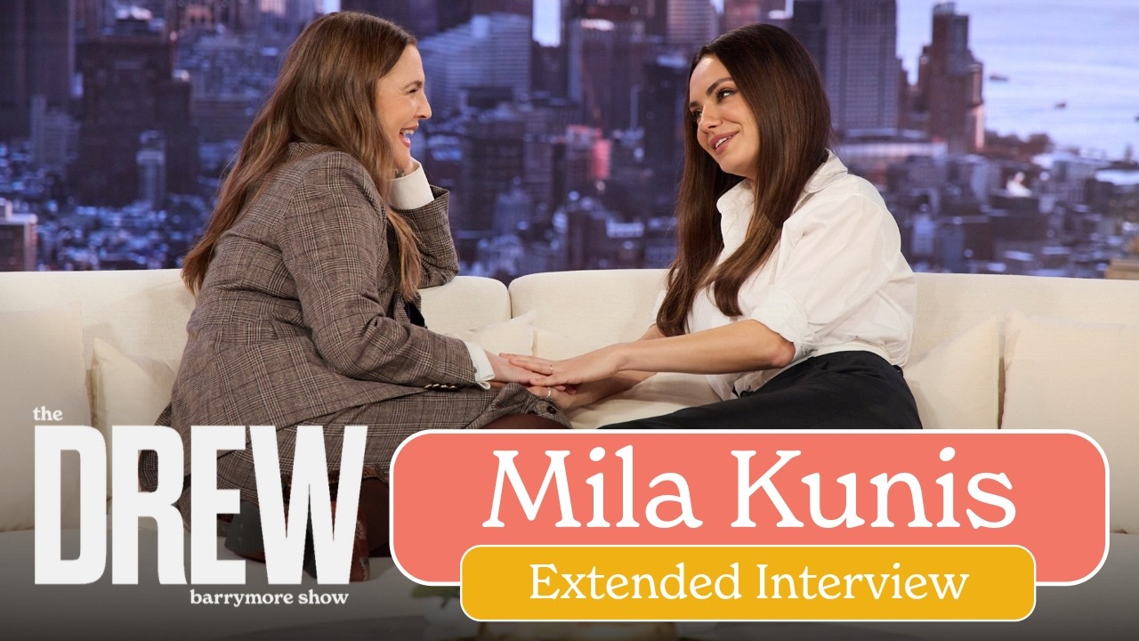 Mila Kunis on Growing Up & Meeting Husband Ashton Kutcher on 'That 70s Show' | EXTENDED INTERVIEW