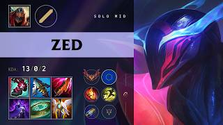 Zed Mid vs Vel'Koz - EUW Grandmaster Patch 26.14