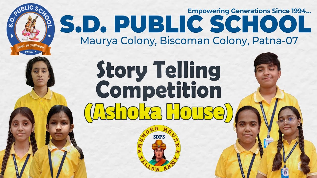 Ashoka House Storytelling Showdown Students Spin Captivating Tales