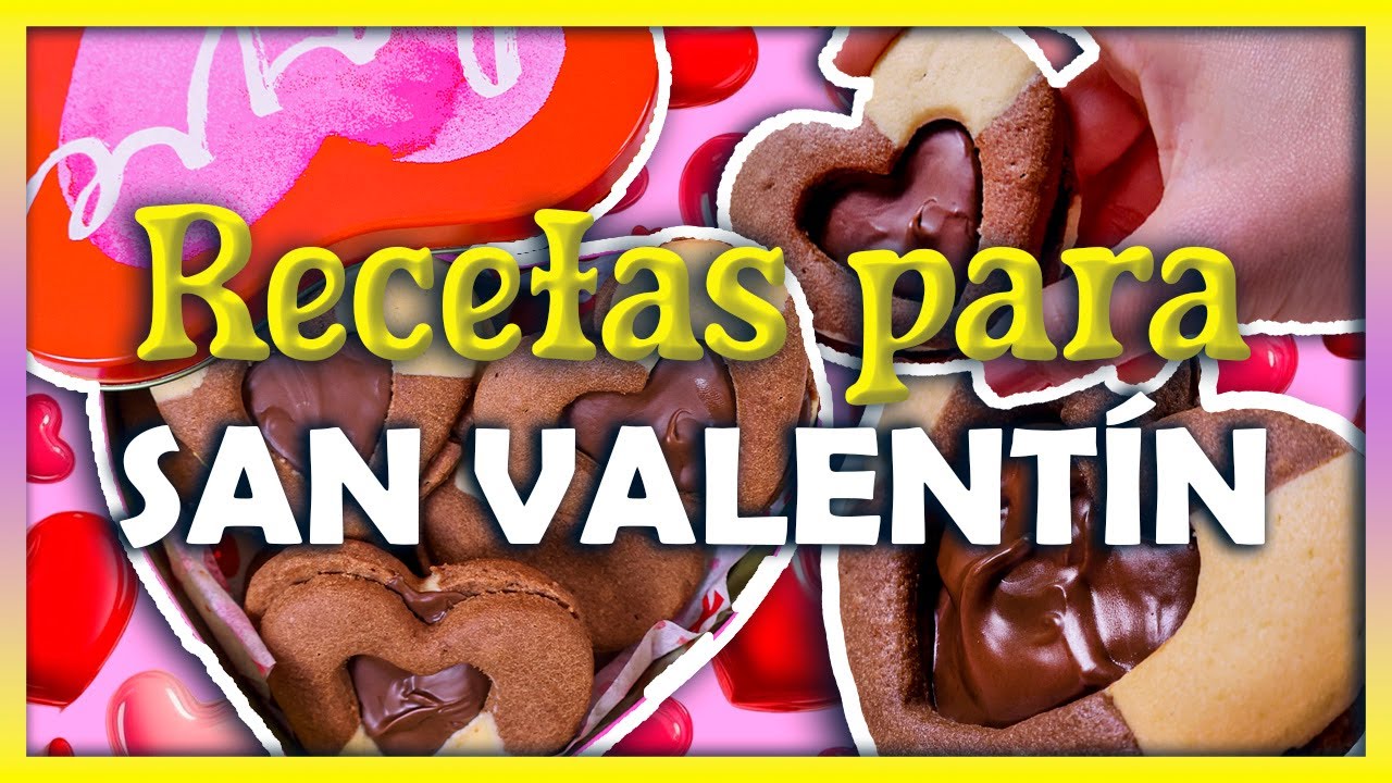RECETA PARA SAN VALENTÍN / REGALOS PARA 14 DE FEBRERO / IDEAS DE RECETAS PARA DIA DE LOS ENAMORADOS