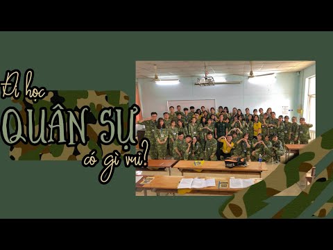Video Học QUÂN SỰ có gì vui????????????????????????? | vlog#4 - youtube