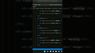 How to use Bootstrap🔥Container | Rows | Column | bg 😱| #shorts #shortsfeed
