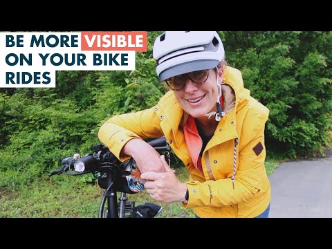How to Stay Seen While Biking (Day or Night)