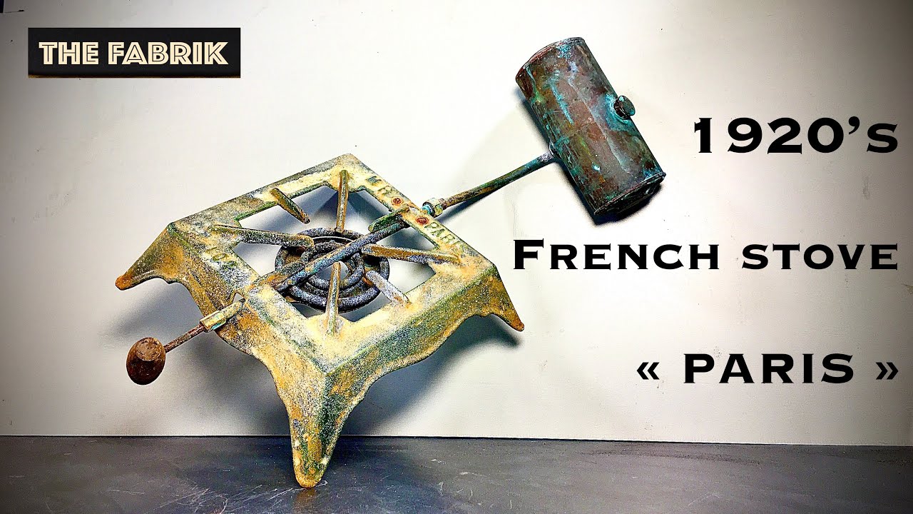 1920's French Camp Stove 