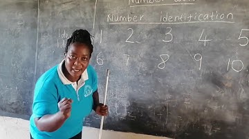 Wika School, Shinyalu. Online Class. PP1 Number work, Number Identification.