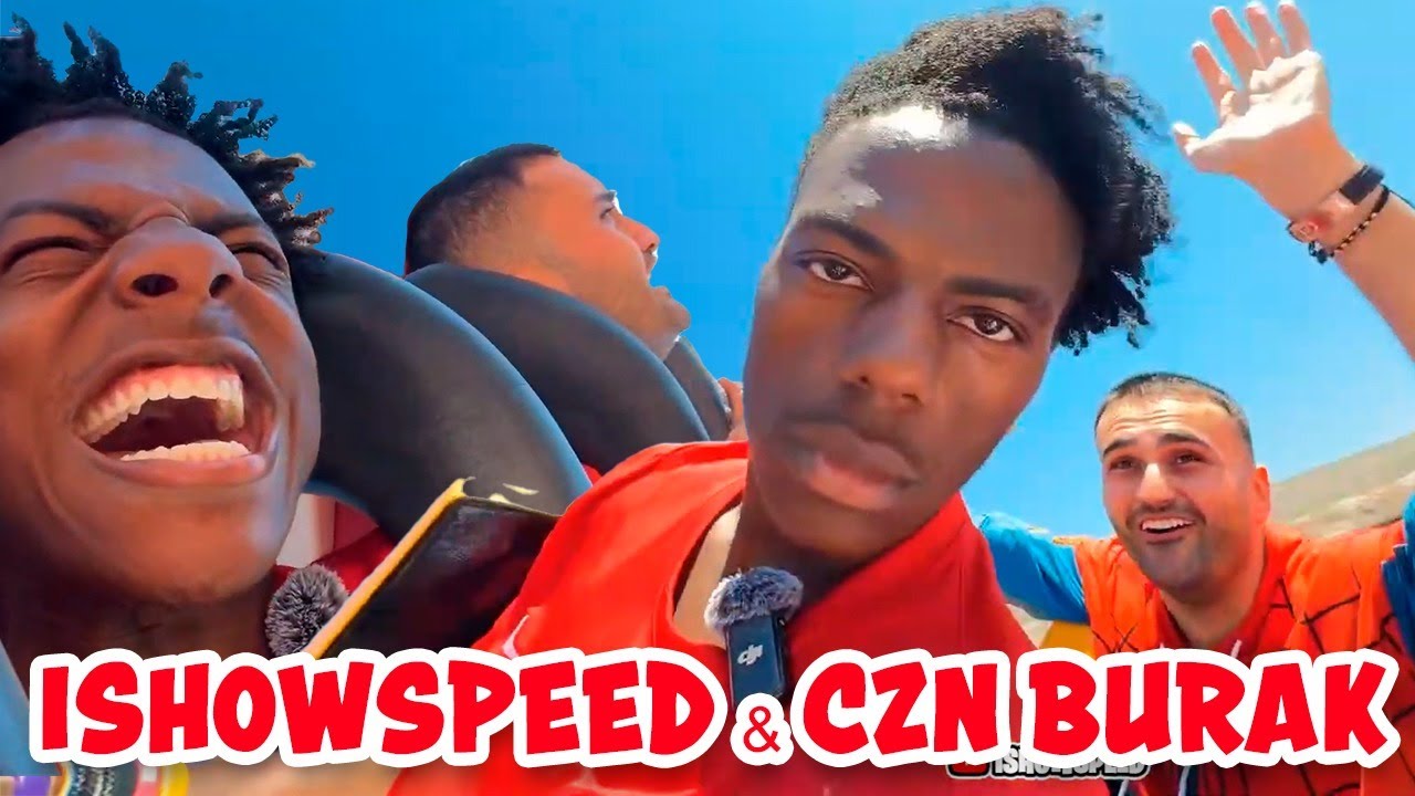 @IShowSpeed & @Czn Burak at Vialand (Turkey 🇹🇷 42 million)