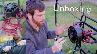 2024 Electric Paramotor Unboxing- SP140 V2 Frame System