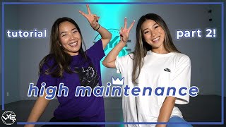 'HIGH MAINTENANCE' by Saweetie | Dance Tutorial PART 2 | VYbE Dance