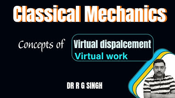 classical mechanics Principle of virtual work virtual displacement #mscphysics  #bsc #csirnet2024