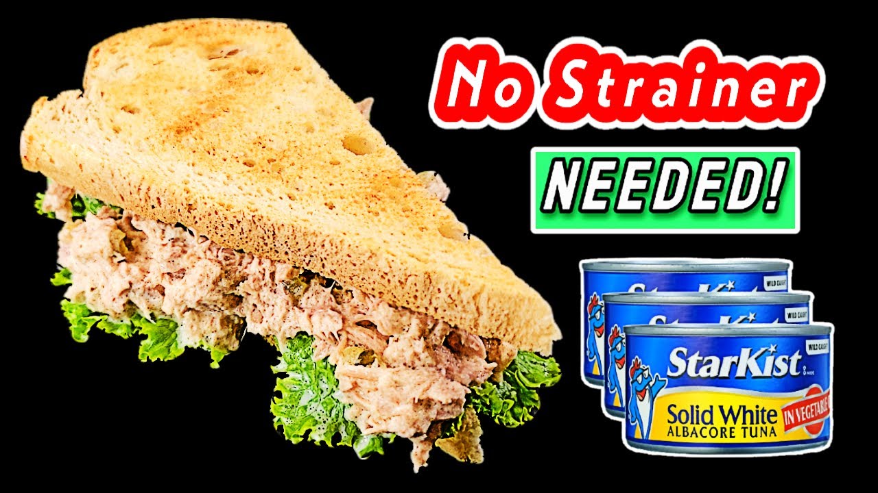 Genius Tuna Hack: No Strainer Needed! - YouTube