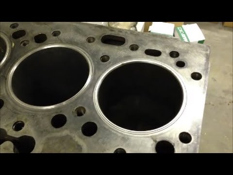 Dry Sleeve Cylinder Liner Install - JCB Backhoe Project Part 4 (Perkins Diesel)