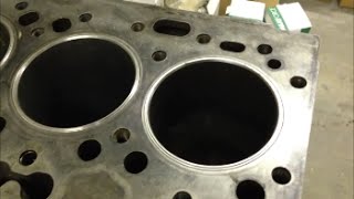 Dry Sleeve Cylinder Liner Install - JCB Backhoe Project Part 4 (Perkins Diesel)