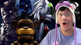 THESE DEATH SCENES ARE SO COOL!! || [FNAF/COLLAB] Game Over Screens (Arkham Knight Style) REACTION