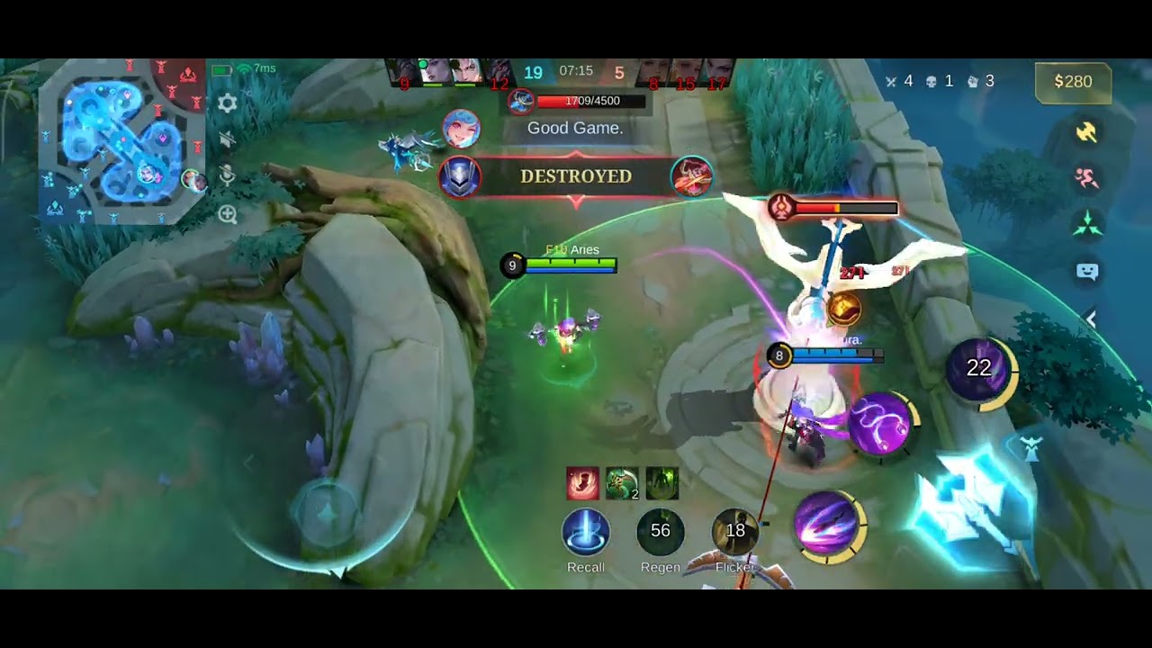 Ixia (12/4/8) Mlbb Gameplay 192