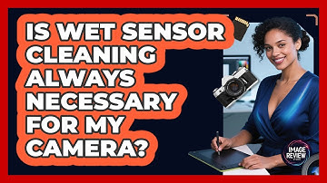 Is Wet Sensor Cleaning Always Necessary For My Camera?
