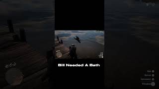 Bill needs a bath #reddeadredemption2 #gaming #rdr2 #funny #mods #billwilliams #johnmarston