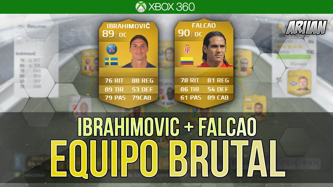 FIFA 14 | Ibrahimović + Falcao! - Equipo Brutal
