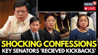 Philippine Senators In Kickbacks Scandal LIVE | Flood Control: Escudero, Binay, Revilla Named | N18G