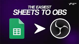 Details Google Sheets to OBS Studio (Fast & Easy) Update