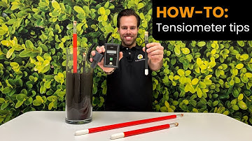 How do I take a measurement with the digital tensiometer? | Nieuwkoop