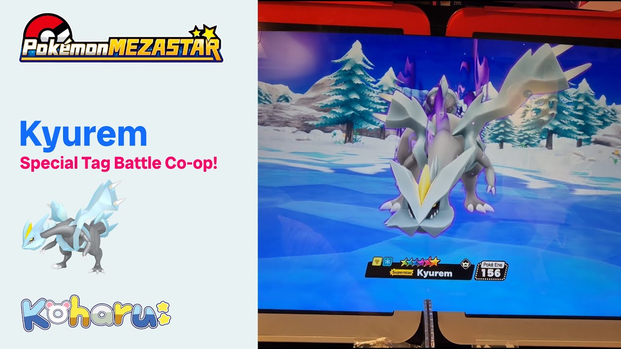 Pokemon Mezastar - Special Tag Battle - vs Kyurem