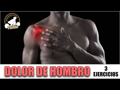 DOLOR DE HOMBRO: 3 EJERCICIOS PARA REMEDIARLO