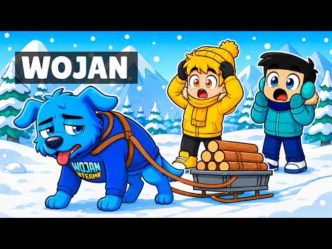 I GOT STUCK AS A DOG IN ANTARCTICA in Roblox!