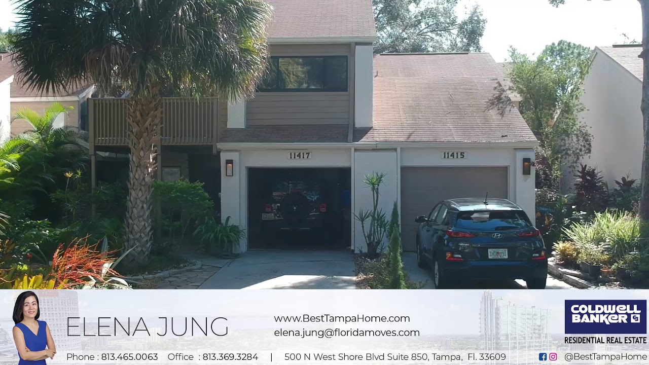 Carrollwood in Tampa Florida I Galleria Townhome I Cedar Hollow YouTube