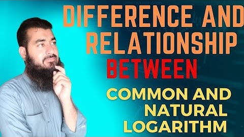 Class 9th Maths | Difference and Relation between Common Logarithm and Natural Logarithm