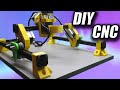 How To Make DIY CNC plotter / Как сделать ЧПУ плоттер своими руками (анимационная сборка)