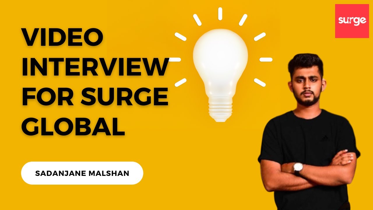 How I Started to Apply Internships - Surge Global