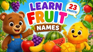 Can You Guess These Fruits | Funny Learning Video for Kids Guide