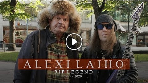 R.I.P Alexi Laiho Legend
