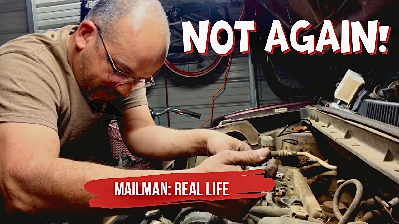 «Опять! Моя машина для доставки почты сломалась… Это моя реальная жизнь, без сценария».