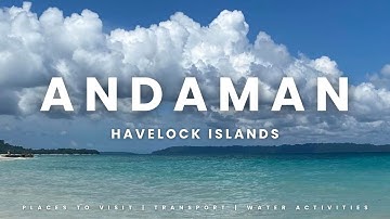 Andaman Vlog🌴 Exploring Havelock, Radhanagar, Kala Pathar & Elephant Beach | Best Beaches of Andaman