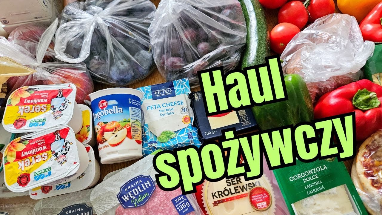 Zdjęcie pierogów delikatnie przekłamane 😂 | zakupy dla rodziny na cały tydzień |  Biedronka + Lidl