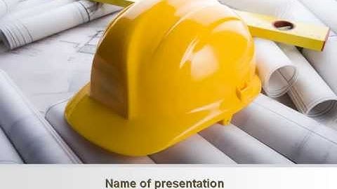 Architectural Control PowerPoint Template by PoweredTemplate.com
