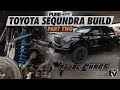 Toyota sequndra build  part 2  sequoia x tundra conversion x long travel  pure 4x4