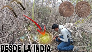 HERMOSA NAVAJA de la INDIA Y MONEDAS FUE INCREÍBLE ⛏️😱🏺🪙‼️