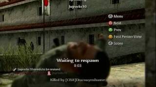 Call of Duty 5: WaW Beta Gameplay - Match 15 (DB Shotgun)