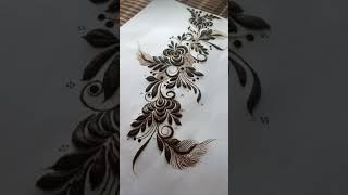 patchwork mehndi design easy ✋ #mehndi #yt #henna #ytshorts #ytviral #newmahendi #patches #heena