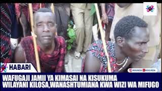 WAFUGJI JAMII YA KISUKUMA NA KIMASAI WILAYANI KILOSA MKOA WA MOROGORO,WATUHUMIANA WIZI WA MIFUGO