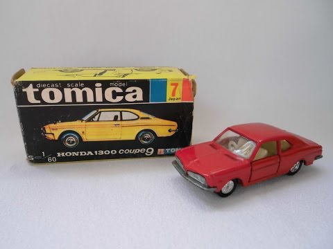 トミカ開封 392】黒箱トミカ!!! No.7 HONDA 1300 coupe 9 ① 《日本製