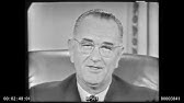 President Johnson S Thanksgiving Message 11 28 63 Mp501 Youtube