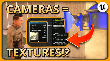 Use Camera Views as Textures in Unreal Engine (Scene Capture 2D TUTORIAL)