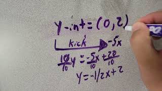 Mr S. Algebra 1 class converting standard form and finding x and y intercepts