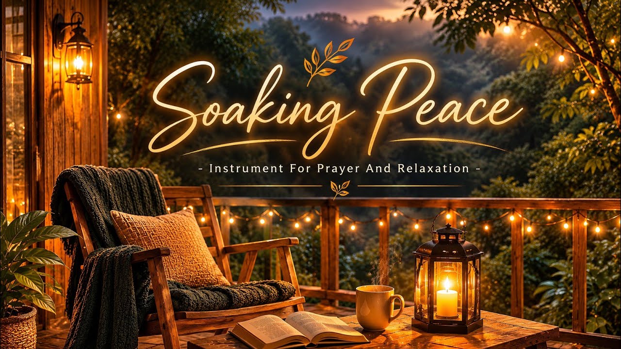 Soaking Peace 🌿 Deep Worship Instrumental Prayer Music for Sleep ...