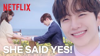 Yoon-a finally says yes to Jun-ho’s proposal | King the Land Ep 16 [ENG SUB]