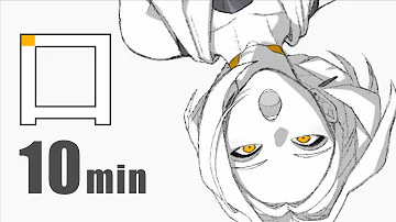口が開いてるイラスト