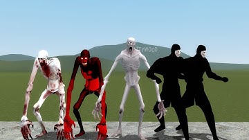 SCP-096 VS SCP-087:CB-1!! Garrys Mod Sandbox